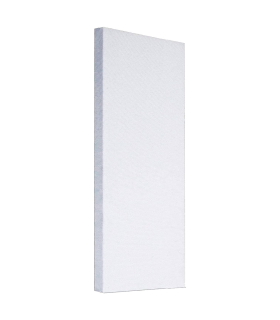 Tradineur - Lienzo preestirado en blanco para pintar, grueso, 100% algodón, listones de madera, apto para todo tipo de pinturas, óleo, acrílica, 40 x 100 x 3,5 cm