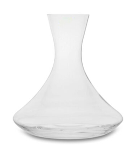 Tradineur - Decantador de vino de cristal de bohemia, dispensador, jarra, oxigenador, aireador para vino tinto o blanco, elegante, regalo original, decoración (21 x 19,5 cm - 1500 ml)