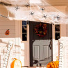 Tradineur - Telaraña decorativa 20g para halloween - Fabricado en poliéster - Adorno para decoración - Color blanco