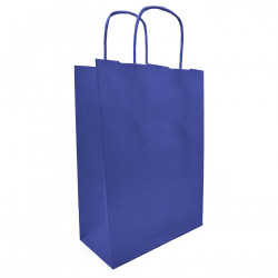 Tradineur - Pack de 50 bolsa Kraft "XS" - Ideal para guardar tus regalos, fin de año, año nuevo, Navidad - 18 x 24 cm - Color Ce