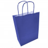 Tradineur - Pack de 50 bolsa Kraft "XS" - Ideal para guardar tus regalos, fin de año, año nuevo, Navidad - 18 x 24 cm - Color Ce