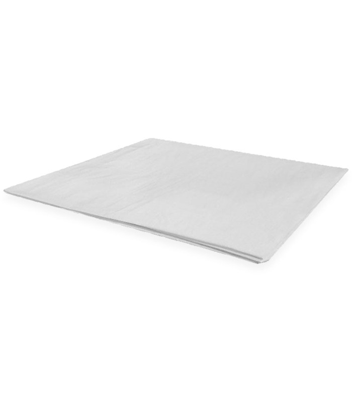 Tradineur - Toldo de polietileno, 130 gramos - Ideal para exteriores - Fabricado en polietileno - Medidas 6 x 5 m e impermeable - Color Blanco