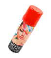 Tradineur - Laca para pelo en spray para halloween - Cantidad: 125 ml - Accesorio para disfraz de carnaval, fiestas, cosplay, cumpleaños, adulto - Color Rojo