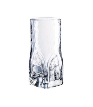 Juego de 6 vasos de 47 cl, frosty, set de 6 vasos de calidad, 16,7 x 6,5 cm