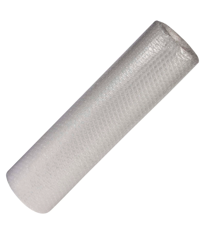 Tradineur - Rollo de plástico de burbujas, impermeable, reciclable, embalaje, protección de mercancía, objetos frágiles, 1 x 5 metros