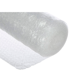 Tradineur - Rollo de plástico de burbujas, impermeable, reciclable, embalaje, protección de mercancía, objetos frágiles, 1 x 5 metros