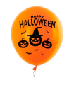 Tradineur - Pack de 40 globos - "Happy Halloween" - Tamaño: 30 cm - Ideales como decoración de tu hogar y celebraciones de Halloween