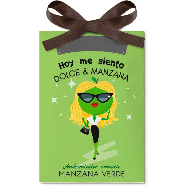 Tradineur - Ambientador en sobre para armarios - Aroma de Manzana Verde - Ideal para aromatizar tu armario con olores dulces. Tradineur - Ambientador en sobre para armarios - Aroma de Manzana Verde - Ideal para aromatizar tu armario con olores dulces.
