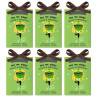 Tradineur - Ambientador en sobre para armarios - Aroma de Manzana Verde - Ideal para aromatizar tu armario con olores dulces.