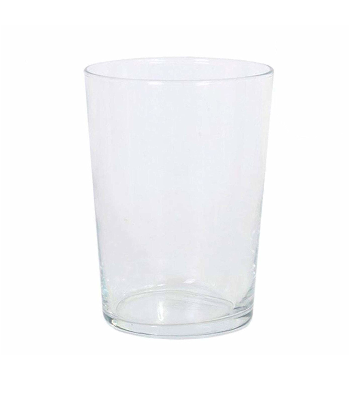 Tradineur - Juego de 12 vasos de sidra de cristal de 50 cl, vaso ancho para bebidas, combinados