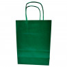 Tradineur - Pack de 50 bolsa Kraft "L" - Ideal para guardar tus regalos, fin de año, año nuevo, Navidad - 32 x 40 cm - Color Ver