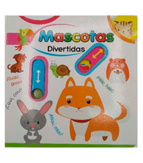 Libro infantil de modelos surtidos con pestañas que se mueven de 20 x 19,4 cm. Cuaderno divertido para niños, modelos de animales aleatorios.