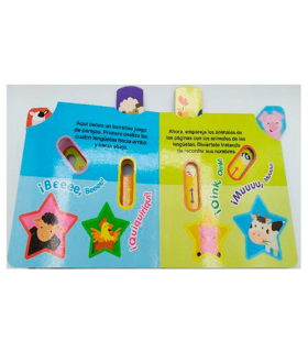 Libro infantil de modelos surtidos con pestañas que se mueven de 20 x 19,4 cm. Cuaderno divertido para niños, modelos de animales aleatorios.