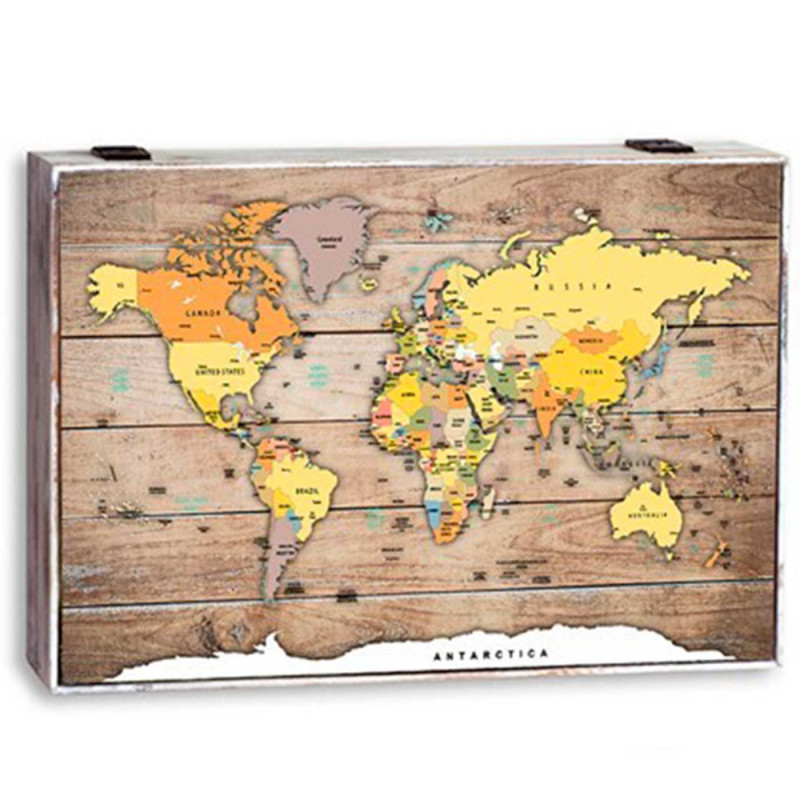 Tradineur - Tapa de madera para contador, cubre cuadro de luz con cierre metálico, accesorio decorativo, original, resistente (M Tradineur - Tapa de madera para contador, cubre cuadro de luz con cierre metálico, accesorio decorativo, original, resistente (M