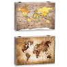 Tradineur - Tapa de madera para contador, cubre cuadro de luz con cierre metálico, accesorio decorativo, original, resistente (M