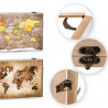 Tradineur - Tapa de madera para contador, cubre cuadro de luz con cierre metálico, accesorio decorativo, original, resistente (M