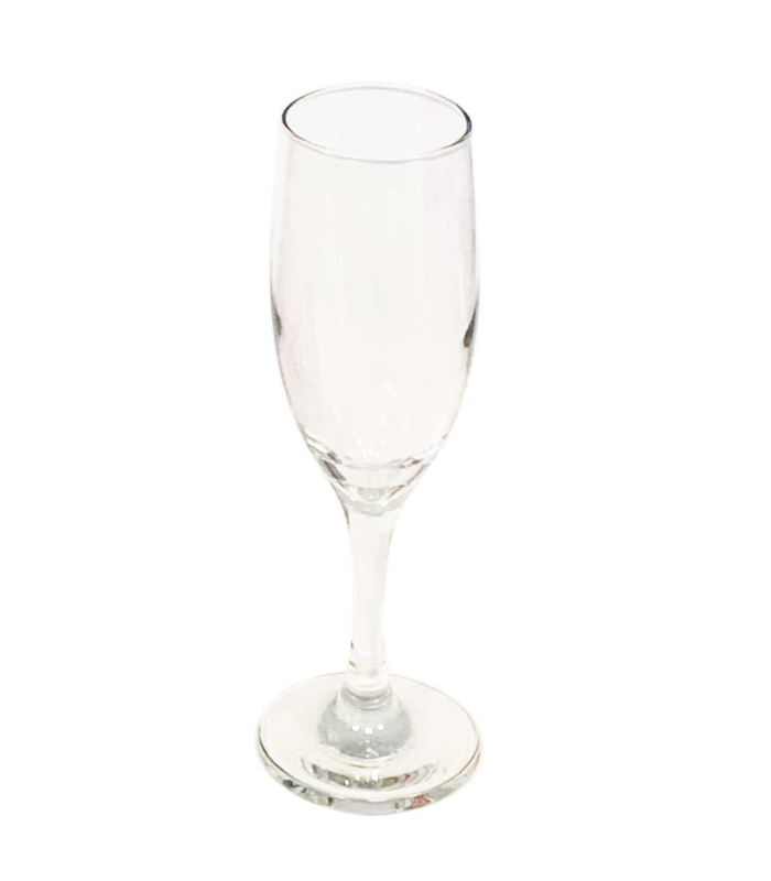 Set de 6 copas de champán misket, copas de cava elegantes, tallo fino, aptas para lavavajillas, fiestas, celebraciones 190 ml