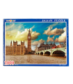 Puzzle 1000 piezas, rompecabezas para adultos clásico 75 x 50 cm, jigsaw puzzle, Partenón griego, Big Ben, catedral de San Basilio, retos creativos, aficiones, modelo aleatorio