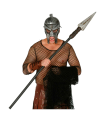 Tradineur - Lanza de gladiador romano, desmontable, 150 cm de longitud, para Arde Lucus, halloween y celebraciones. 