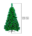 Tradineur - Árbol artificial de navidad - Diseño con nieve - Altura de 120 cm - Fácil montaje - Fabricación en PVC, metal revestido, robusto y duradero.