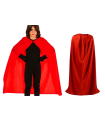 Tradineur - Capa de superhéroe infantil - Accesorio/complemento para disfraz de vampiro o superhéroe - Longitud de 100 cm - Fibra sintética - Carnaval, Halloween