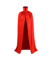 Tradineur - Capa de vampiro para adultos - Accesorio/complemento para disfraz de vampiro o supervillano - Longitud de 140 cm - Fibra sintética - Carnaval, Halloween