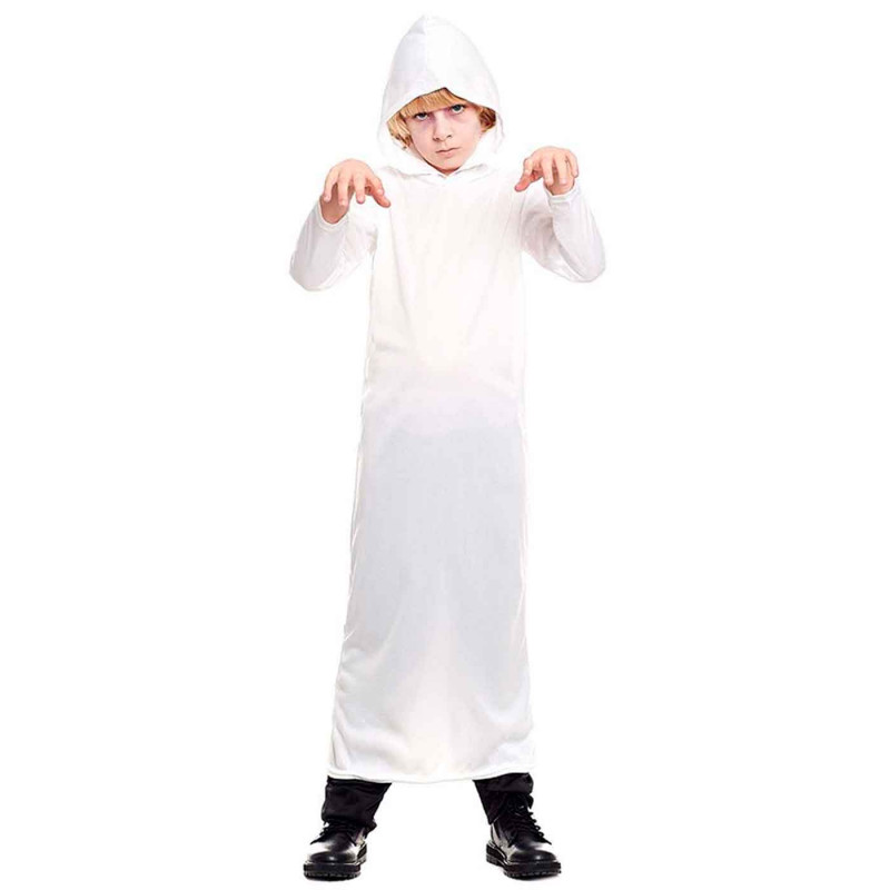 Tradineur - Túnica infantil con capucha - Fibra sintética - Ideal para las fiestas de disfraces - Carnaval, Halloween, cosplay -