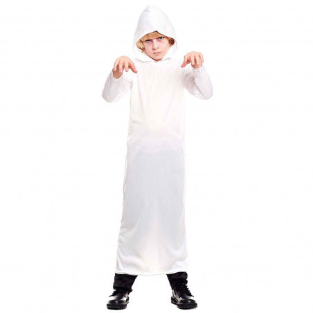 Tradineur - Túnica infantil con capucha - Fibra sintética - Ideal para las fiestas de disfraces - Carnaval, Halloween, cosplay -