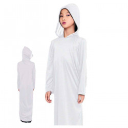 Tradineur - Túnica infantil con capucha - Fibra sintética - Ideal para las fiestas de disfraces - Carnaval, Halloween, cosplay -