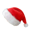 Tradineur - Gorros navideños de Santa Claus - Fabricado 100% en poliéster - Disfraces para navidad - 47 x 30 cm - Talla Adulta