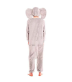 Disfraz elefante de color gris para adultos y jovenes para carnavales, halloween y celebraciones, talla S