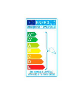 Tradineur - Lámpara de pie para mesas - Max: 40w - AC: 220V ~ 230V / 50Hz - Color Aleatorio (Blanco/Negro)