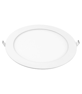 Tradineur - Foco Led Circular Para techo - 9W - 265V/50Hz - Luz Blanca 6400k - Ø 14,5 cm
