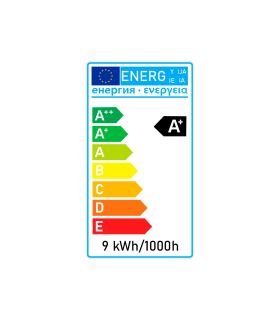 Tradineur - Foco Led Circular Para techo - 9W - 265V/50Hz - Luz Blanca 6400k - Ø 14,5 cm
