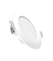 Tradineur - Foco Led Circular Para techo - 6W - 265V/50Hz - Luz Blanca 6400k - Ø 12 cm