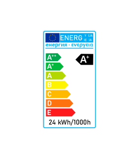 Tradineur - Foco Led Circular Para techo - 24W - 265V/50Hz - Luz Blanca 6400k - Ø 30 cm