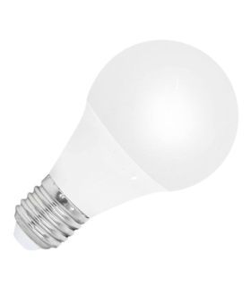 Tradineur - Bombilla LED estándar, globo, A60, E27, 12W equivalente a 108W, 1247 lúmenes, 3000K, luz cálida, eficiencia energética F, 20000 horas, 10,8 x 6 cm