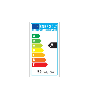 Tradineur - T9 Tubo circular fluorescente G10q, 32W, luz fria 6500K, 230V, 2100lm, 50Hz, diámetro 30 cm