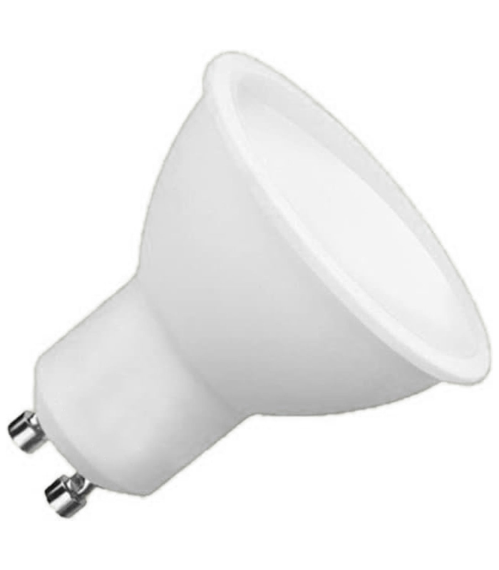 Tradineur - Bombilla LED GU10, 7W, luz cálida, 3000K, 525 lm, economizadora de energía 85%, A+, 58 x 49 mm