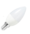 Bombilla led E14 7w luz blanca fría 6400k economizadora de energía 85% A + 107 x 38 mm 630 lm