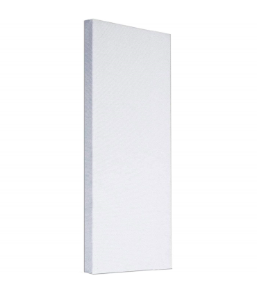 Tradineur - Lienzo preestirado grueso en blanco para pintar, 100% algodón, listones de madera, apto para todo tipo de pinturas, óleo, acrílica, 60 x 150 x 3,5 cm