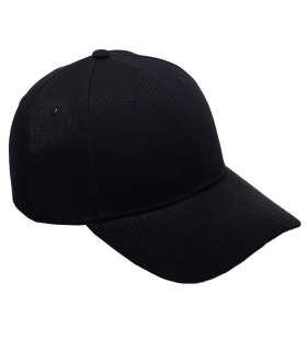 Tradineur - Gorra clásica de adulto con ajuste posterior de velcro, 100% poliéster, accesorio deporte, skate, aire libre (Negro, talla única, unisex)