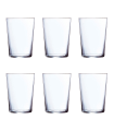 Luminarc - Pack 18 vasos de cristal: 6 x 53 cl, 6 x 36 cl y 6 x 23 cl, set gorbea de 18 vasos en diferentes tamaños