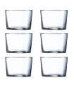 Luminarc - Pack 18 vasos de cristal: 6 x 53 cl, 6 x 36 cl y 6 x 23 cl, set gorbea de 18 vasos en diferentes tamaños