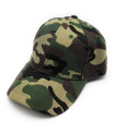 Tradineur - Gorra militar de adulto, 100% poliéster, ajuste posterior de velcro, accesorio deporte, skate, aire libre (Camuflaje, talla única, unisex)