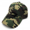 Tradineur - Gorra militar de adulto, 100% poliéster, ajuste posterior regulable, accesorio deporte, skate, aire libre (Camuflaje