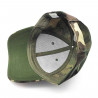 Tradineur - Gorra militar de adulto, 100% poliéster, ajuste posterior regulable, accesorio deporte, skate, aire libre (Camuflaje