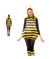 Disfraz de abeja, fibra sintética, incluye vestido, diadema, alas calentadores, accesorios no incluidos, carnaval halloween, adulto, talla M