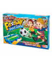 Juego de fútbol con disparadores, juego de mesa, juguete para niños, pinball de football, futbolín, 2 jugadores, dimensiones 37,5 x 18 x 3,5 cm, modelo aleatorio