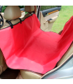 Tradineur - Manta protectora de mascotas para asientos de coche, poliéster, funda, cubierta, protector para perros, gatos, fácil de instalar - 185 x 150 cm - Color aleatorio